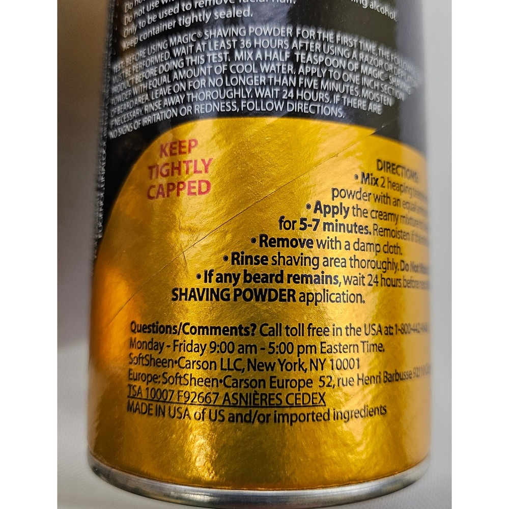 SoftSheen-Carson Magic Fragrant Shaving Powder 4.5oz 3 Pack Razorless Depilatory - Picture 4 of 7